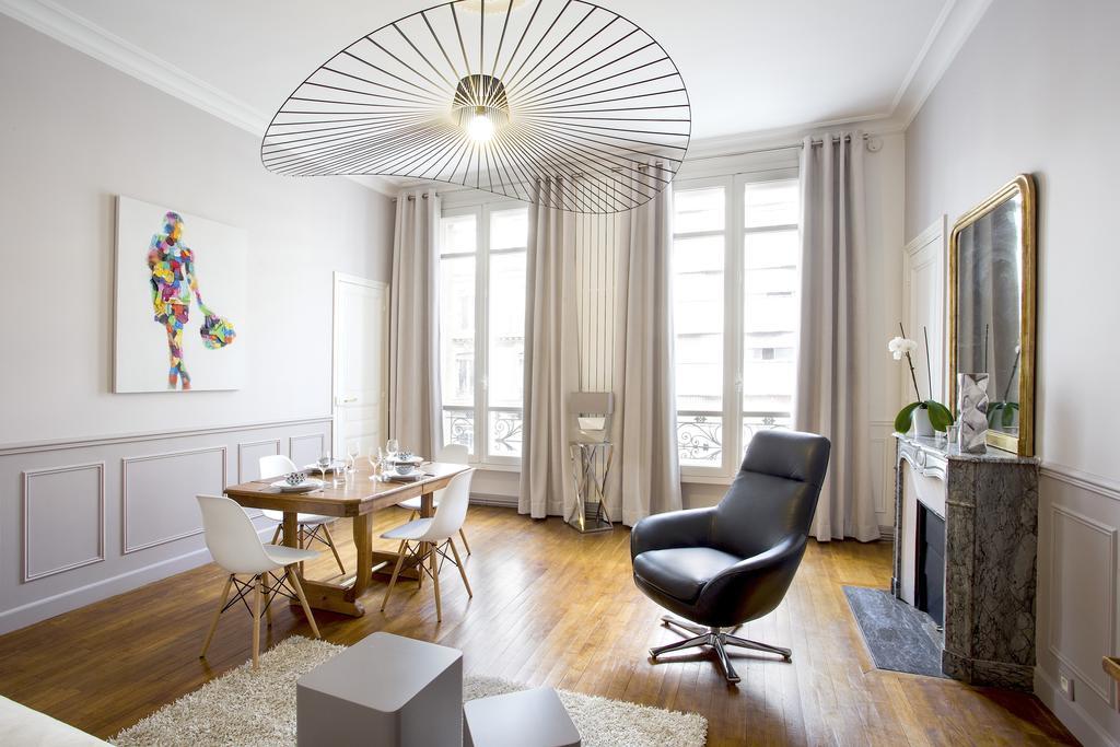 דירות Habitat Parisien - 1Br-1Ba - Galeries Lafayette חדר תמונה